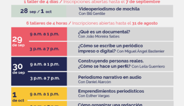 Abiertas las inscripciones a 7 talleres gratuitos en el Festival del  PremioGGM