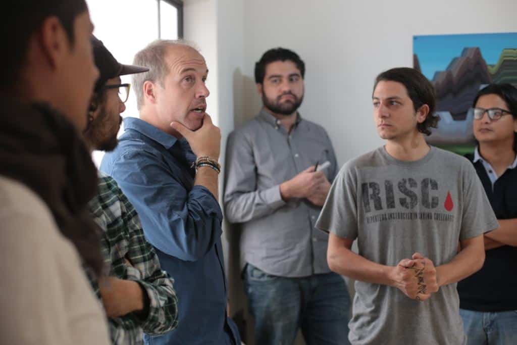 Taller Fotografía documental: relatos para la memoria de un país con Alvaro Yvarra. Foto: Emmanuel Upegui/FNPI.