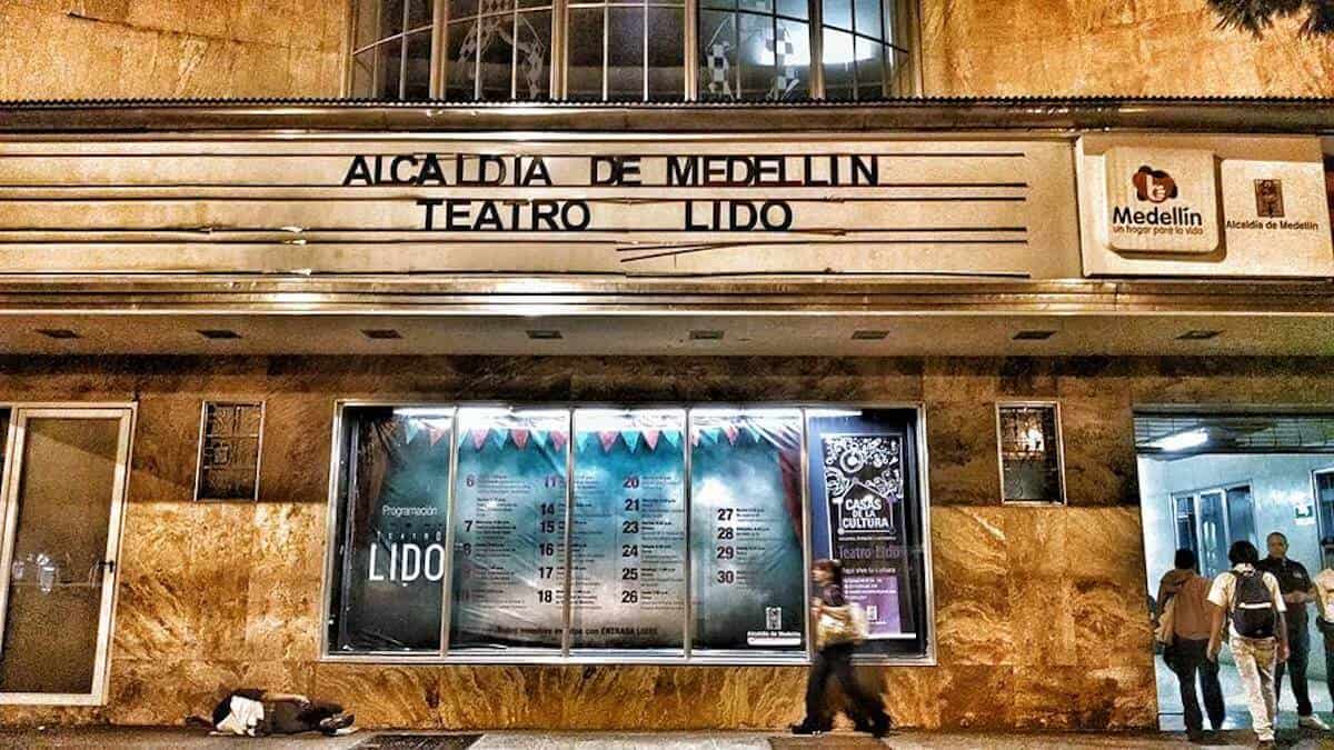Teatro Lido, Cinemateca Municipal de Medellín.