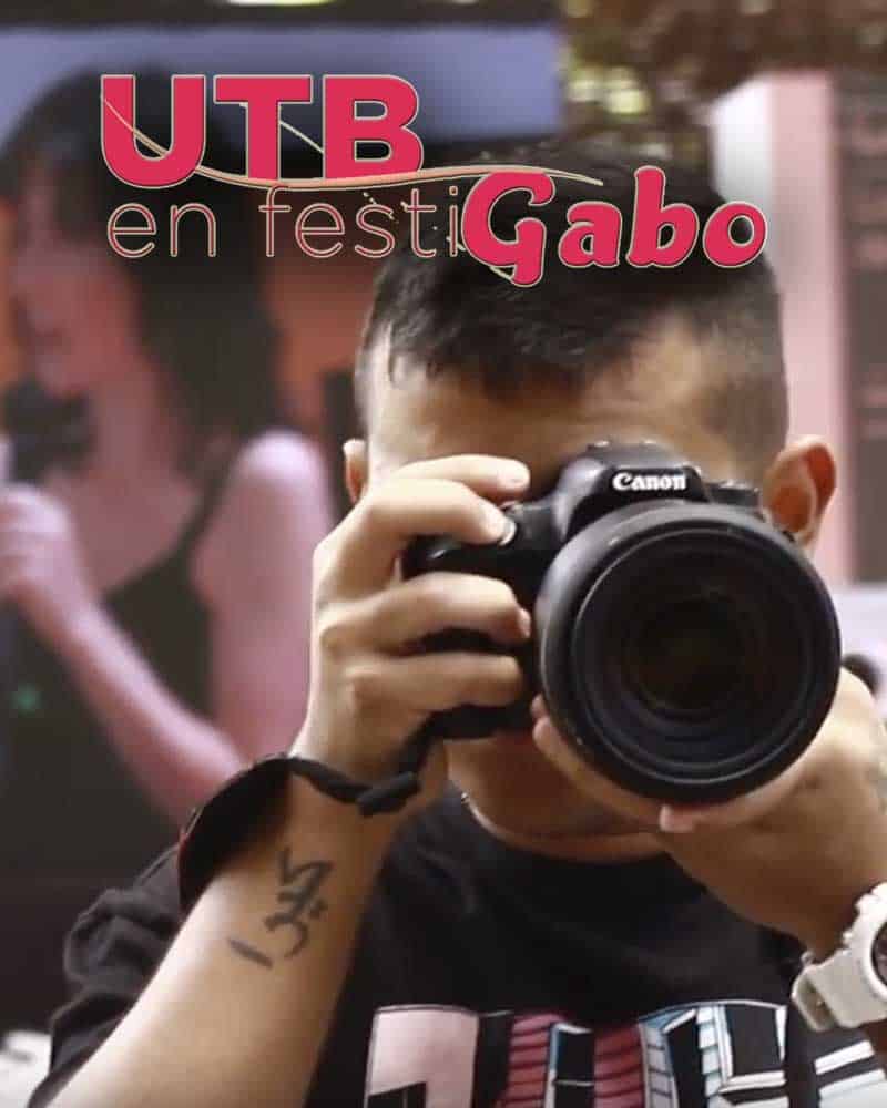 Estudiantes de la UTB realizaron cubrimiento periodístico del Festival Gabo 2019