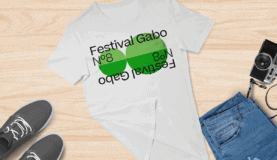 ¡Vístete de Festival Gabo Nº8!: imprime tu camiseta y descarga nuestros fondos de pantalla